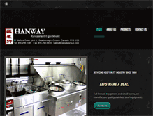 Tablet Screenshot of hanwaygroup.com